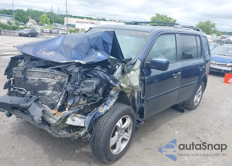 2013 Honda Pilot Ex-L from USA, damaged, VIN 5FNYF4H62DB072097